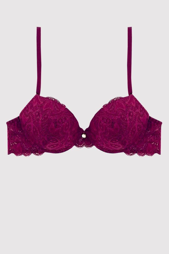 Pierre Cardin Underwire Supported Push-Up Lace Bra 4675001